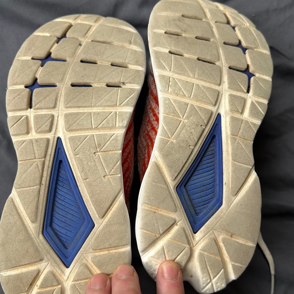 Hoka Mach 5 Womens Running Shoes White Orange Blue 1127894 Size 6B - Picture 11 of 11